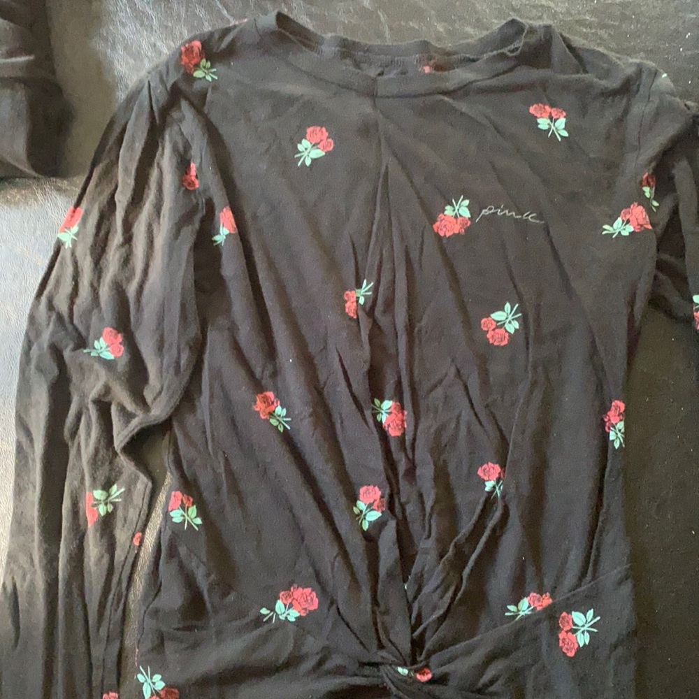 Pink long sleeve shirt x-small